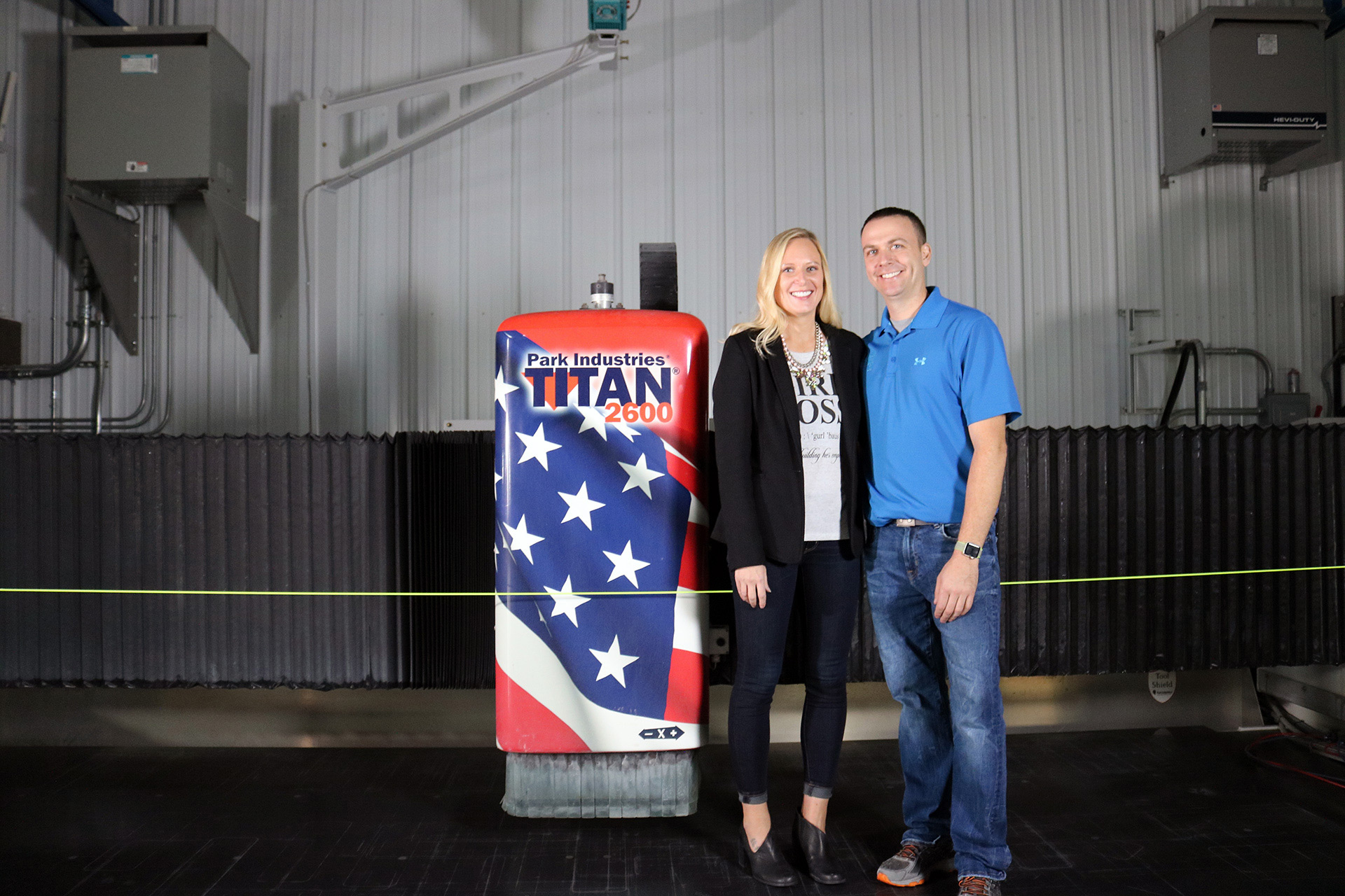 Hatton Granite Blake and Jill Wamstad Park Industries Customer