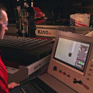 Easy to Use Mobile Operator Station on the KANO HD CNC Plasma Series