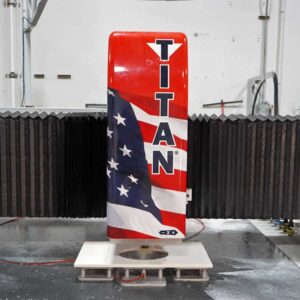 Porcelain Vanity Polishing - TITAN CNC Router for Countertops