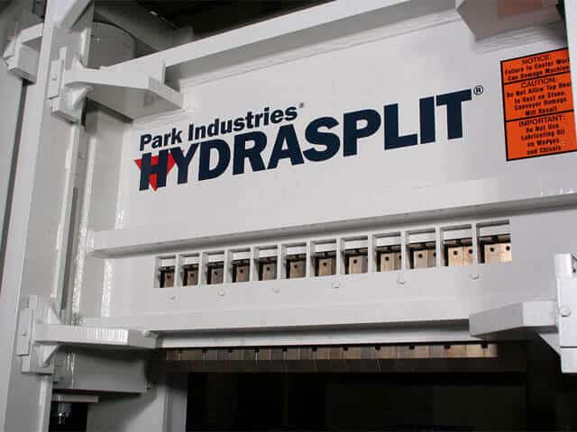 Heavy Duty Frame for Maximum Durability and Support with the HYDRASPLIT Stone Splitter