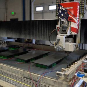 Large Workspace | TITAN CNC Fab Center for Stone countertop Fabrication | Saw + Router Machine