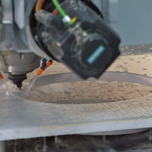 Sink Cutting | TITAN CNC Fab Center for Stone countertop Fabrication | Saw + Router Machine