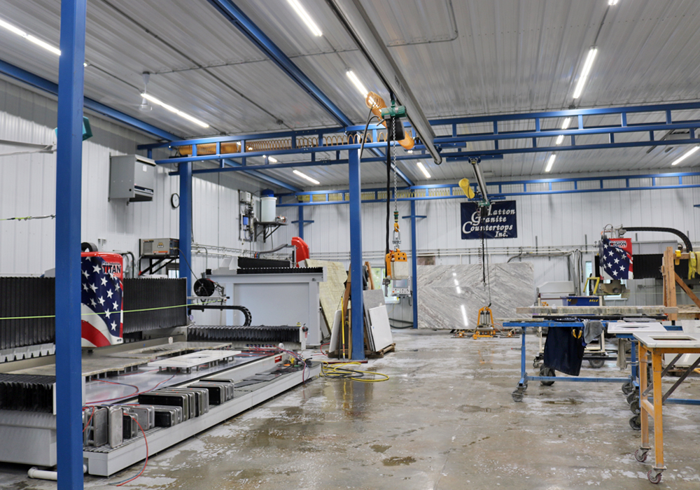 Onsite at your location Training for Park Industries Stone CNC Machine Programming and machine operation