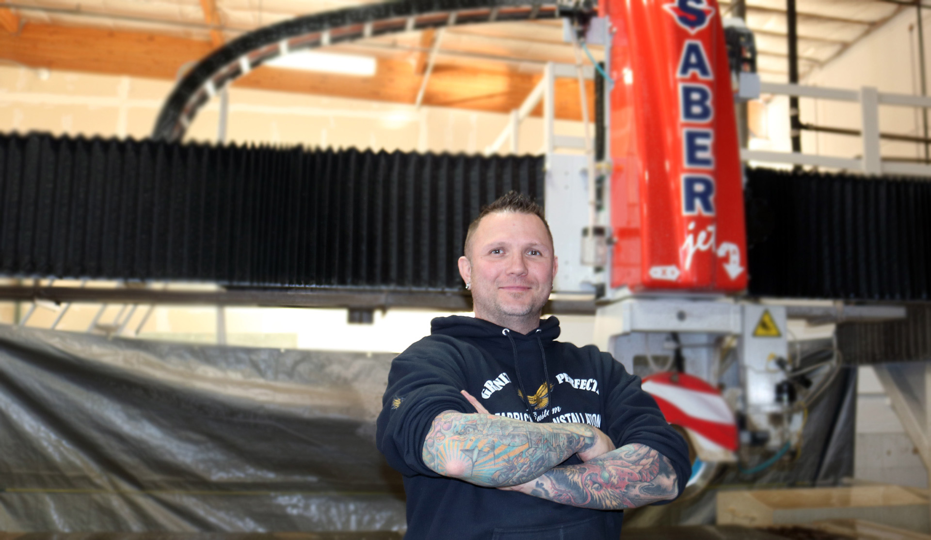 Dave of Granite Perfection Park Industries Customer