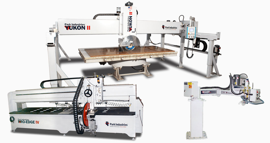 Used Stone Fabrication Machinery + Equipment Park Industries®