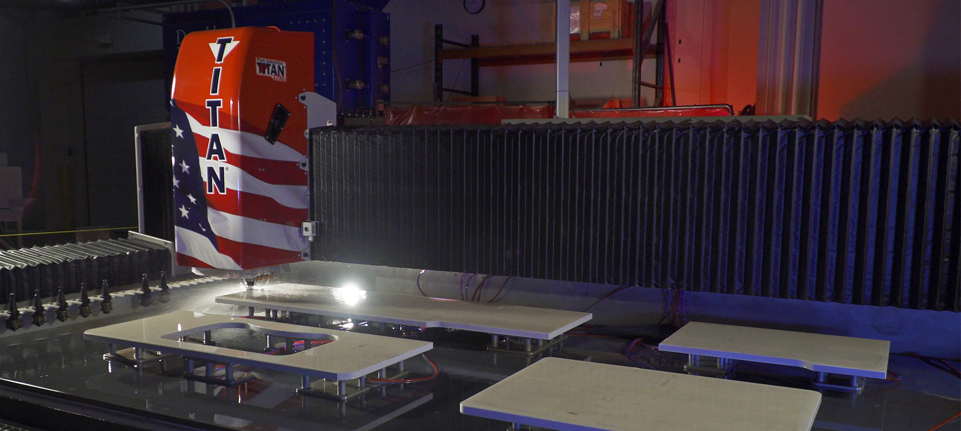 CNC Stone Fabrication Machines and Equipment | American Made by Park Industries