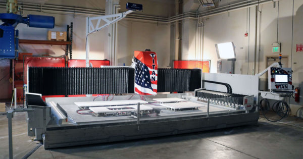TITAN CNC Router for Stone Fabrication