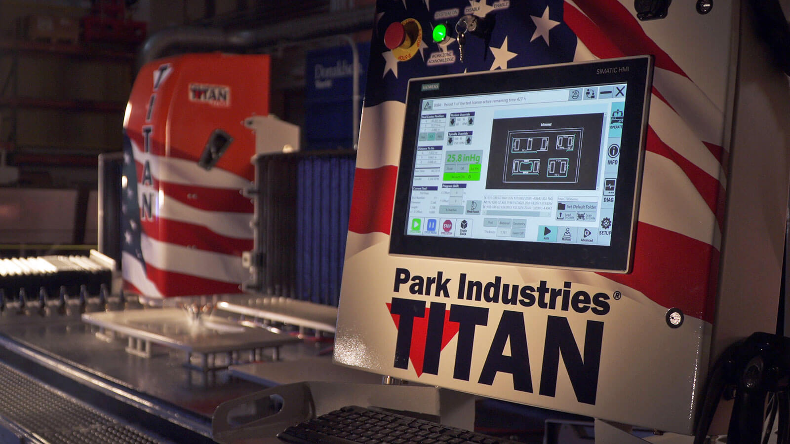 iTEC Interface | TITAN CNC Router for Stone Fabrication
