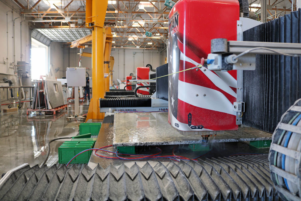 TITAN CNC Routers | Stocket Granite - Customer of Park Industries Stone Machinery