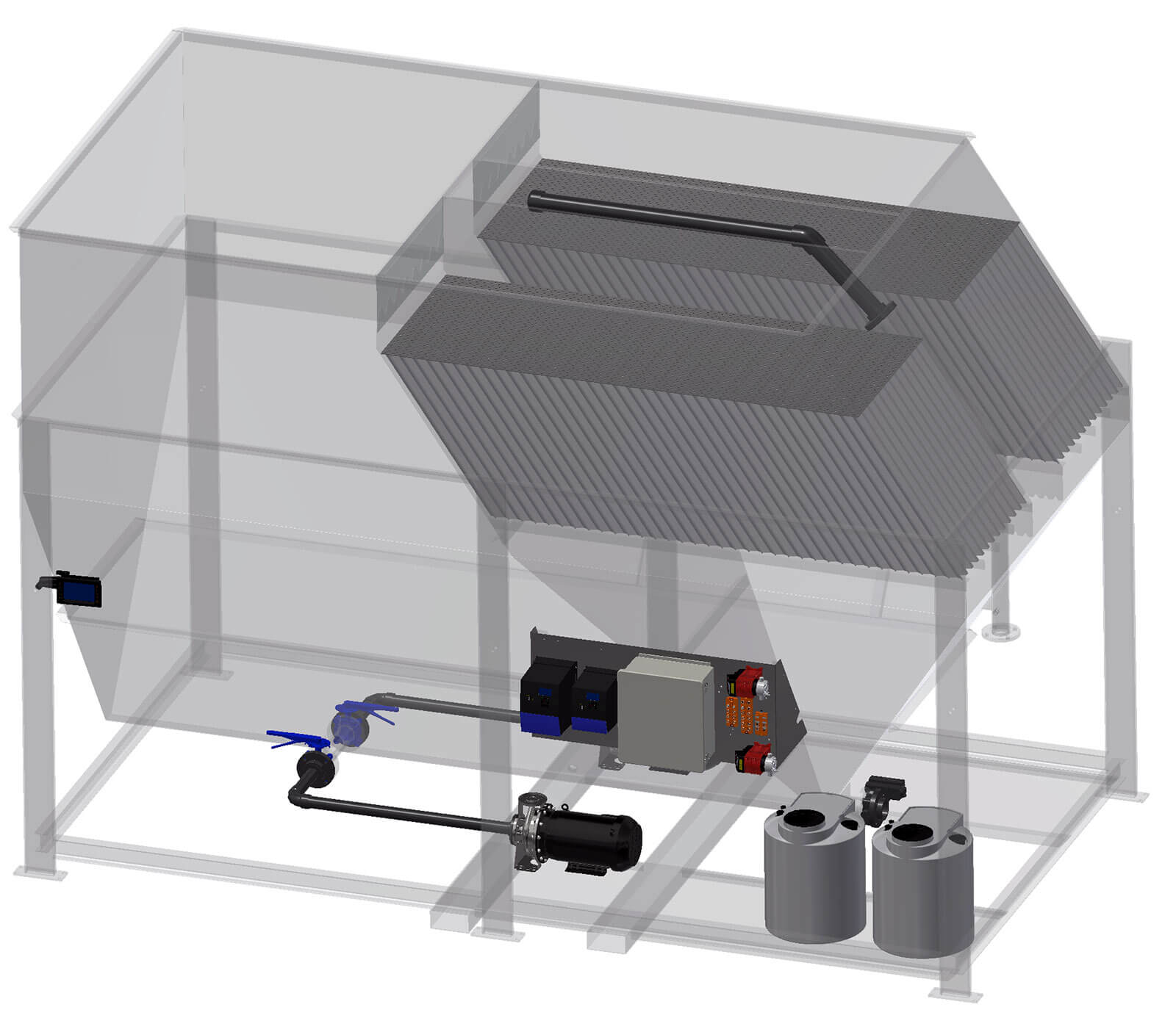HydroClear Pro Water Recycling & Management System for Stone Fabrication Machinery