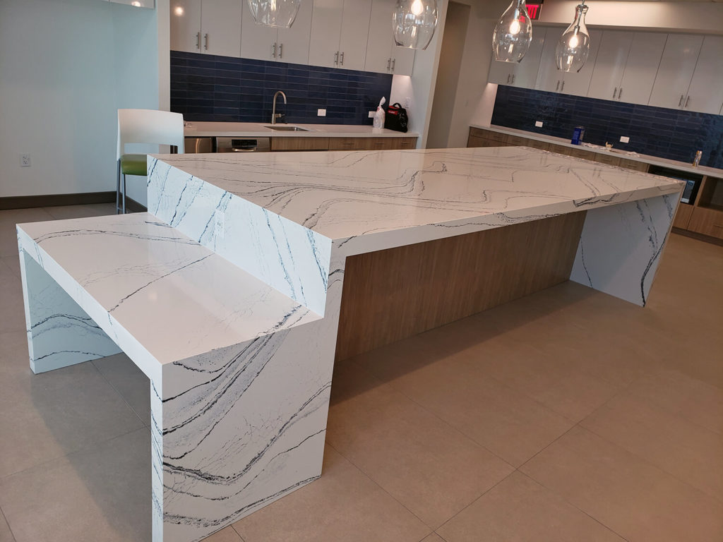 Ominsys Island | Honed Surfaces Stonework with Park Industries Machinery