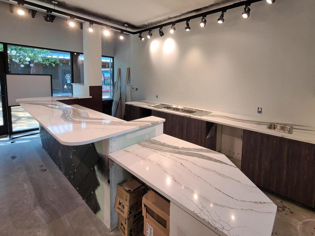 Wine Bar | Honed Surfaces Stonework with Park Industries Machinery