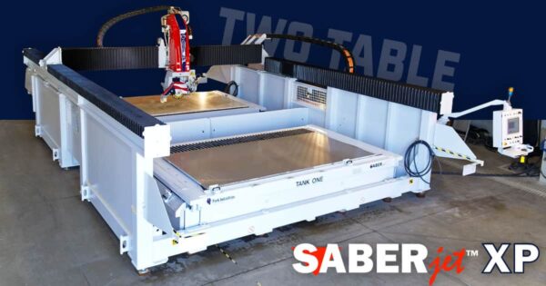 New SABERjet XP Dual Table CNC Sawjet Press Release
