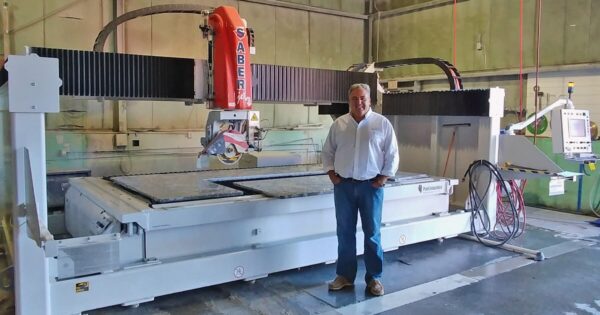 SABERjet CNC Sawjet at Ricciardi Marble and Granite | Stone Machinery Review & Case Study