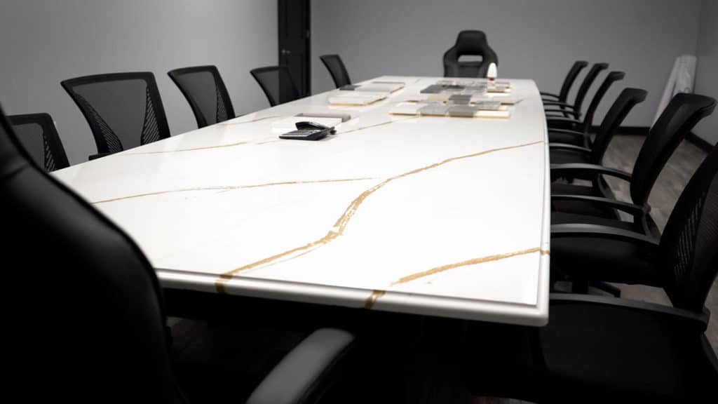 Conference Table at Cabinet & Granite Depot | Park Industries CNC Stone Machinery