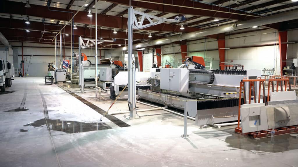 CNC Stone machinery at at Cabinet & Granite Depot | Park Industries CNC Stone Machinery