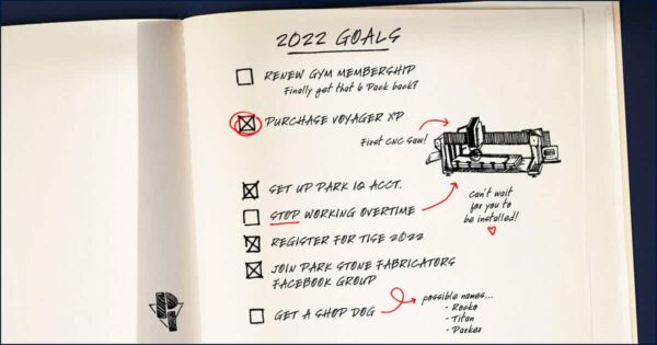 2022 Goals for Stone Fabricators - CNC Machinery and Automation for Fabricators | Park Industries