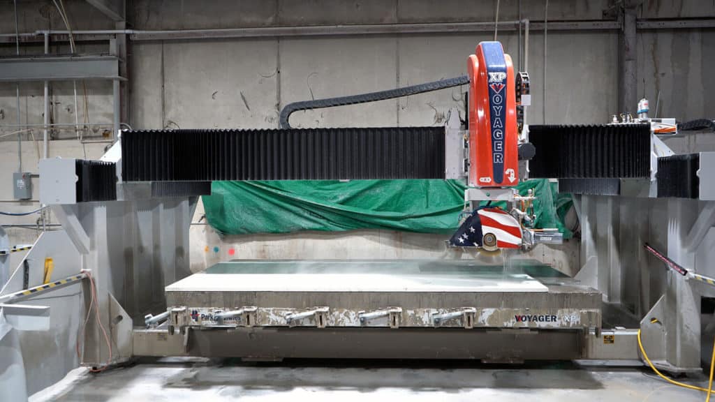 VOYAGER XP CNC Saw at Stone Works International | Fabricator Spotlight