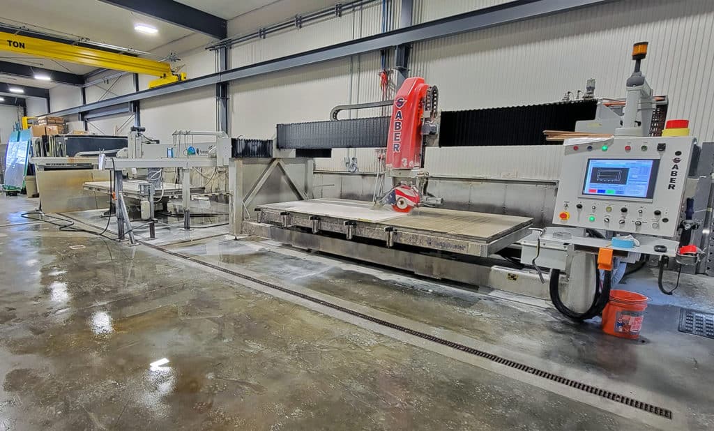 Stone Cutting Machinery from Park Industries | Shaker Hill Granite Case Study