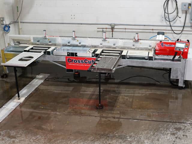 Monoblock Design | CrossCut XP Miter Saw | Mitering Machine for Stone, Porcelain, Granite & More