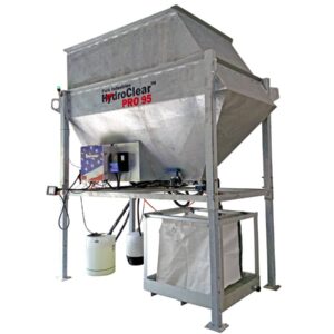 HydroClear Pro 95 Model | Water Clarification and Recycling Rapid Settlement System for Stone Fabrication