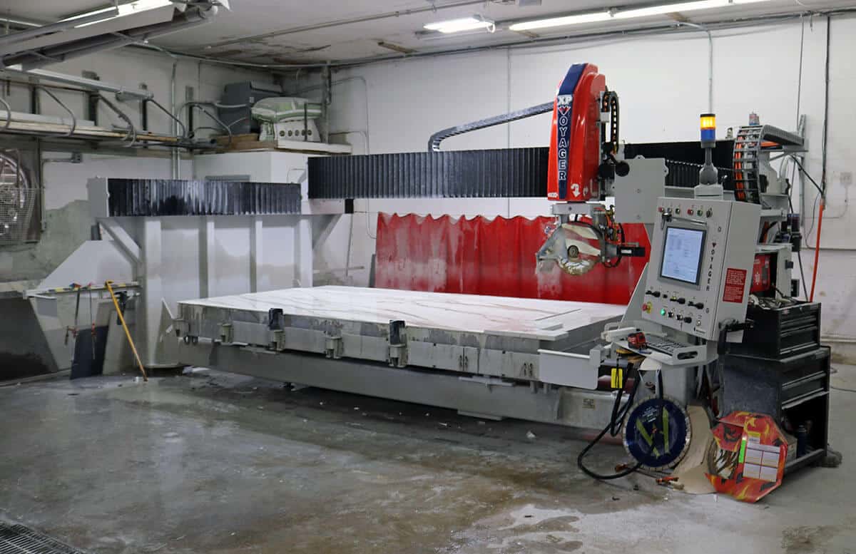 Gebauer Stone's VOYAGER XP CNC Saw from Park Industries