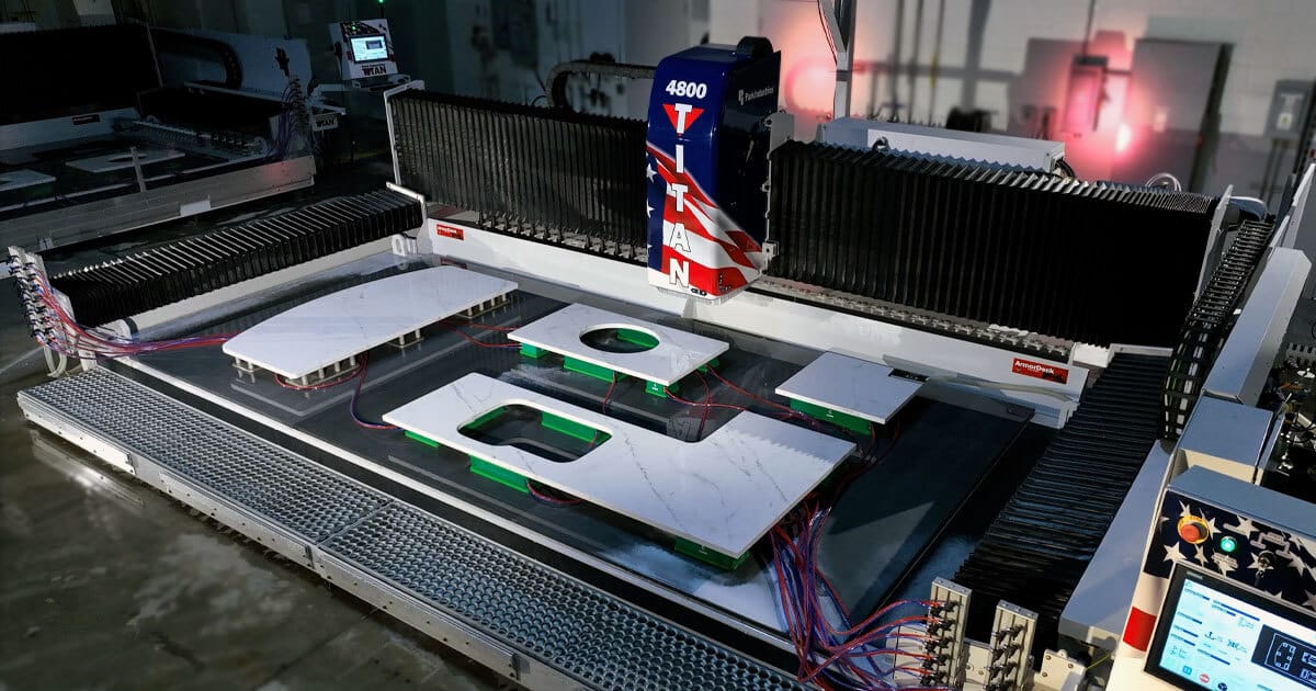 New TITAN 4000 CNC Router Series from Park Industries | Latest stone machines and technology