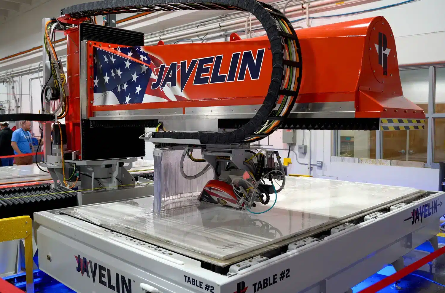 JAVELIN CNC Sawjet for Countertop Fabrication