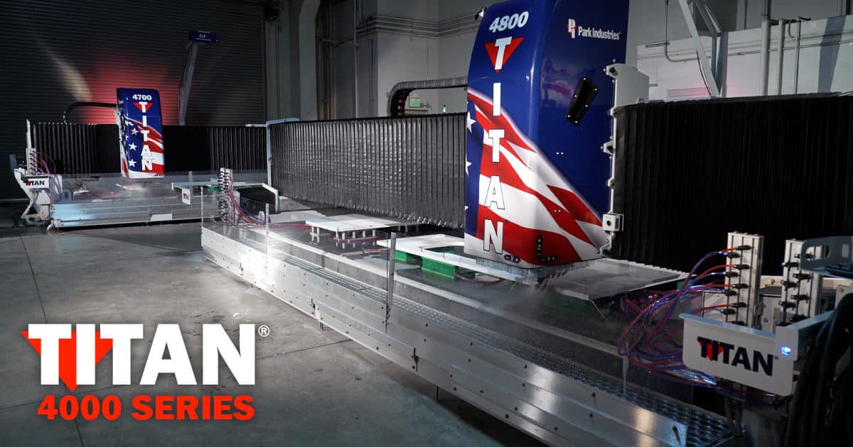 Park Industries TITAN 4000 CNC Router Series