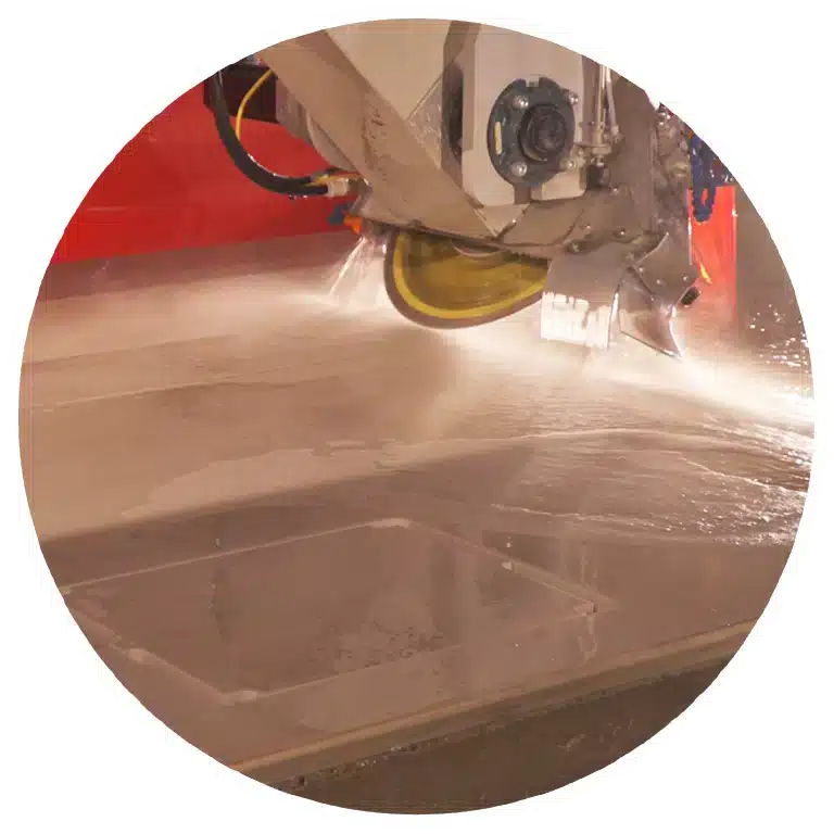 Reduce Silica Dust with Wet Processing | Park Industries CNC Stone MAchines