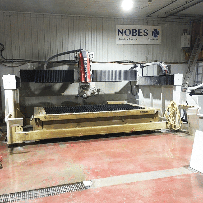 SABER CNC Saw - Nobes Granite with Park Industries