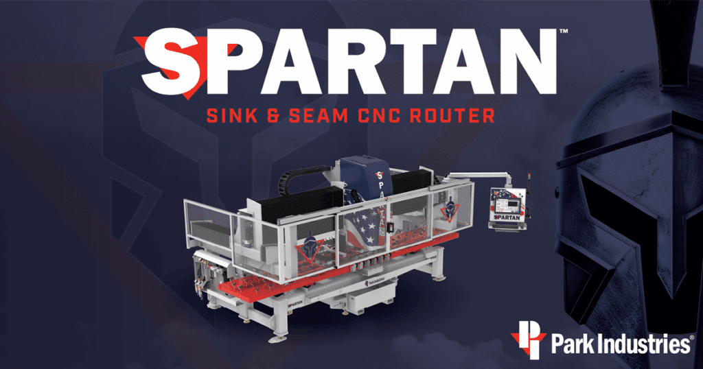 SPARTAN Sink & Seam CNC Router - Press Release Header