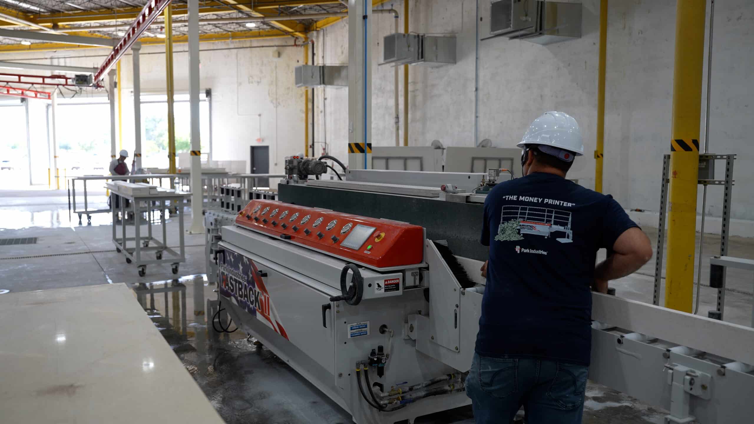 FASTBACK II Edge Polisher at Edged in Stone II