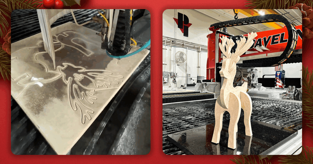 Cutting Freestanding Reindeer & Sleigh - Blog Header